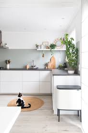 Green And White Ikea Kitchen With Concrete Top By Keeelly91 Www Keeelly91blog Eu Ikeakitchen Ikea Brabantia In 2020 White Ikea Kitchen Kitchen Soffit Ikea Kitchen
