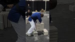 Concrete Breaking Black Belt Challenge at IMAF
