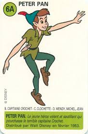More French Cards Peter Pan Peter Pan 1953 Fictional Characters