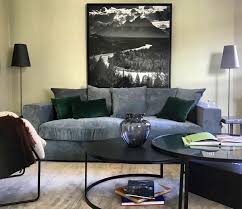 Samtsofa Cooper 3 Sitzer Dunkelblau Samt Sofa Samtsofa Sofa