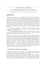 Http Www Strategie Aims Com Events Conferences 16 Viieme Conference De L Aims Communications 935 Une Approche Dynamique Des Strategies Generiques De M Porter Download