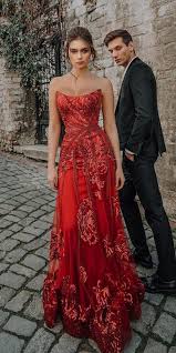 Boldly romantic, charming, protective, grand, seductive, sexy. 12 Amazing Blood Red Wedding Dresses Wedding Dresses Guide