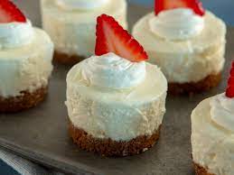No Bake Mini Cheesecakes Recipe Recipe Mini Cheesecakes Mini Cheesecake Recipes Desserts