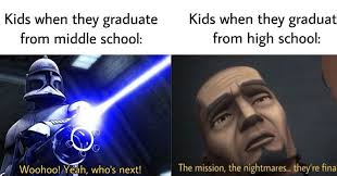 Students Do We Take Prisoners School System I Don T Star Wars Memes School System Middle School
