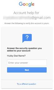 I would also like to add that i don't remember my animal is a charming way to refer to your security question answer! Gmail Account Recovery Gmail Account Recovery And Security