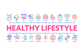 Browse 2,490,947 healthy lifestyle stock photos and images available, or search for healthy food or wellness to find more great stock photos and pictures. Healthy Lifestyle Minimal Infographic Banner Vector By Pikepicture Thehungryjpeg Com