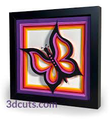 Free Free 191 Butterfly Shadow Box Svg SVG PNG EPS DXF File