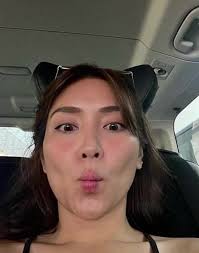 Bernardo Kath Wearing Blue