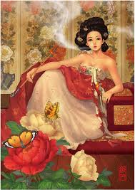 Magnolia Flower Woman 1000 Pieces Puzzlelife Puzzle Warehouse In 2021 Korean Illustration Korean Art Hanbok