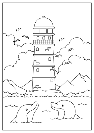 Ausmalbild Leuchtturm Mandalas Zum Ausdrucken Ausmalen Vorlagen