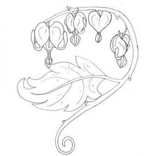 Flowers Sketch Tattoo Heart 62 Ideas Heart Flower Tattoo Flower Drawing Bleeding Heart Flower
