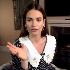 Edgar wright teases sequel to heist film ansel elgort and lily james. Nme Lily James On Baby Driver 2 Facebook