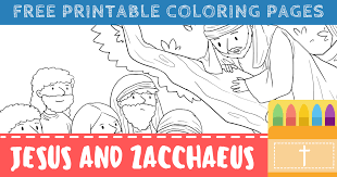 Just click on any of the coloring pages below to get instant access to the printable pdf version. Free Printable Zacchaeus Coloring Pages For Kids Connectus