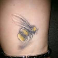 My Sketch Bee Tattoo On My Right Wrist For My Little Boy Bertie I Call Him Bumblebee Also To Remind Me To Be Like The Bee Bee Tattoo Hand Tattoos Tattoos