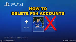 You'll now be given a list of users. How To Delete Ps4 Accounts Deleting Permanently Logged In Playstation 4 Psn Accounts Tutorial Youtube