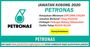 Pelbagai negeri tarikh tutup permohonan : Jawatan Kosong Di Petroliam Nasional Berhad Petronas Jawatan Kosong Kerajaan 2020 Terkini