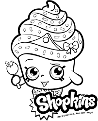 Cupcake queen cute shopkins coloring pages. Printable Cupcake Shopkins Coloring Page Topcoloringpages Net