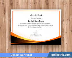 Silakan download kumpulan sertifikat elegan format cdr. Download Templates Certificate Format Cdr And Docx 7 Template Gratis Beri