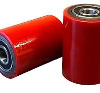 Pallet Jack Poly Load Wheels With Bearings 2.75"D x 3.75"W - A Pair