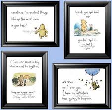 Lovely Winnie The Pooh Quotes And Sayings For Nursery Girls Bedroom Wall Stickers Murals Jpg 447 441 Winnie The Pooh Nursery Nursery Wall Stickers Pooh Quotes
