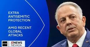 On Thursday, Nevada Governor Joe Lombardo announced the state is increasing  public safety measures to protect Nevada's Jewish community. For the full  story click the link in the comments.