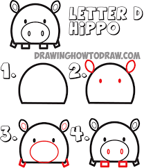 Here are the step by step drawing tutorials below. Huge Guide To Drawing Cartoon Animals From The Uppercase Letter D Drawing Tutorial For Kids How To Draw Step By Step Drawing Tutorials Cartoon Drawings Of Animals Drawing Tutorials