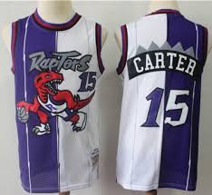 Check out our vince carter jersey selection for the very best in unique or custom, handmade pieces from our sports & fitness shops. Men S Raptors 15 Vince Carter Throwback Jersey Purple White Split Edition