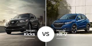 nissan kicks vs honda hr v little guys throwdown big time