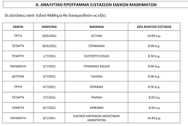 Δείτε αναλυτικά στο ipaidia.gr πότε ξεκινούν οι διαδικασίες για την υποβολή μηχανογραφικού και παράλληλου. Panellhnies 2021 To Programma Twn Eidikwn Ma8hmatwn