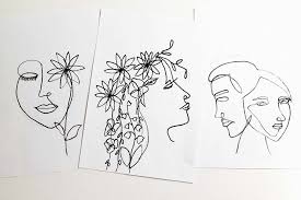 It's easy to use and there are tons of templates for every occasion, holiday, and cause. Diy Line Art T Shirts With Printable Template Dossier Blog