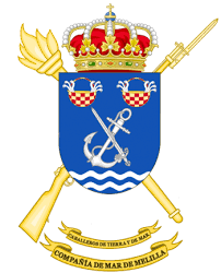 Maybe you would like to learn more about one of these? Melilla Sea Company Spanish Army Escudo Coat Of Arms Crest Of Melilla Sea Company Spanish Army
