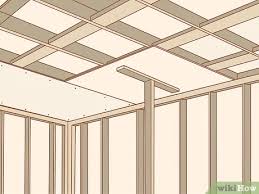 Screws and joints were also. How To Install Ceiling Drywall 12 Steps With Pictures Wikihow