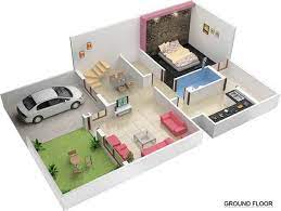 This duplex house design 2020 is latest design having 1 big portico, 2 living, 2 bedrooms, 1 kitchen and dining at ground floor. 10 Impressive Bedroom Paintings Canvas Ideas House Plans House Layout Plans House Floor Plans