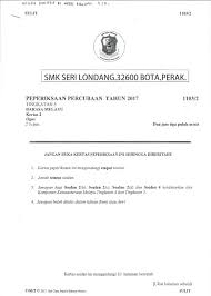 Koleksi soalan percubaan dari seluruh negeri 2017. Laman Bahasa Melayu Spm Soalan Kertas Bahasa Melayu 2 Dan Skema Jawapan Peperiksaan Percubaan Spm Smk Seri Londang 2017