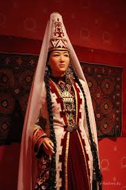 Kazakh Traditional Dress Traditional Dresses Kazakh Clothing Kazakh