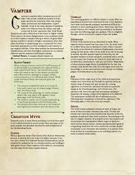 12/2 awg, stranded, 25 0. Dnd 5e Homebrew Book Of Beautiful Horros Vampires Varghest Bruxa