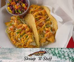Best fish and shrimp tacos. Shrimp N Stuff Best Fish Tacos We Ve Ever Had Nickolas N Come Visit Us To Try Our Fish Or Shrimp Tacos For Yourself Shrimpnstuff Fishtacos Shrimptaco Tacotuesday Galveston Facebook