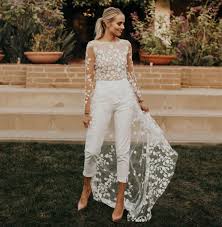 Lace sheer sleeves add glamor to the whole silhouette for a romantic gal looking. Best Offers Dress Short Wedding Dress Open Back Long Sleeve List And Get Free Shipping A14