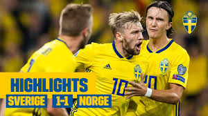 Sverige är ute ur em och det är tungt, tungt, tungt. Highlights Sverige Norge 1 1 Em Kval 2019 Emil Forsberg Med Snyggt Mal Onefootball