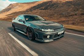 The owner of this car, enkei wheels, wanted to promote their new line of wheels and what better than a jdm silvia. 2002 Nissan Silvia S15 Pure Dead Brilliant