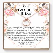 Birthday Gift For Daughter In Law Daughter In Law Gift Necklace Dl04 Happy Ava Daughter In Law Gifts In Law Gifts Birthday Daughter In Law
