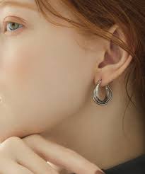 新品】 SIENA ONLINE ROSE】パールとフープの3WAYピアス｜SANPO アクセサリー