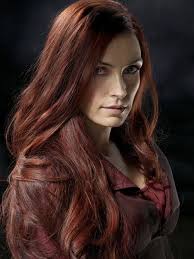 Female Superheroes Brought To Life Famke Janssen Jean Grey Red Lace Front Wig