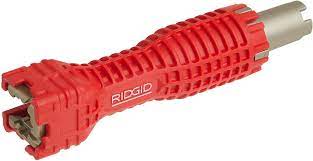 Many plumbing projects and repairs can be carried out with basic plumbing tools. Ridgid 57003 Ez Change Faucet Tool Sink Wrench Orange Amazon Com
