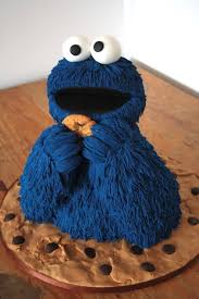 Cookie Monster 3d Cake 550x825 Jpg 550 825 Monster Cookies Cookie Monster Cake Monster Cake