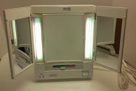 Jerdon jgl10w lighted makeup mirror with 5x magnification, white finish, 11 x 3 x 12.5. Pin On New Vintage Stuff
