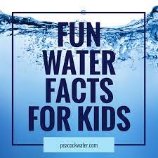But are you getting enough water on a daily basis? Fun Water Facts For Kids Love Your Water Water Facts For Kids Water Facts Facts For Kids