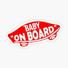 Baby On Board Stickers Redbubble