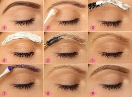 Darkening Your Eyebrows This One Is For All You Gorgeous Gals With Brows Lighter Than Your Hair Color Bleached Eyebrows How To Color Eyebrows Lighten Eyebrows