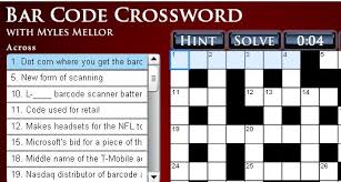 Want to score 100% in the impossible crossword puzzle quiz by bequizzed? Barcode Crossword The Barcode News News